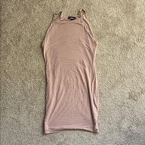 Lulus blush bodycon Dress